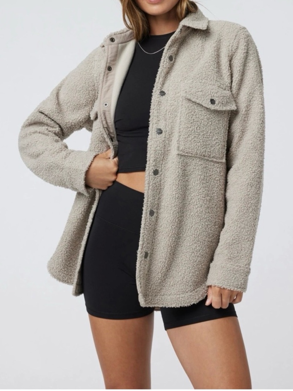 Vuori Sycamore Sherpa Shirt Jacket